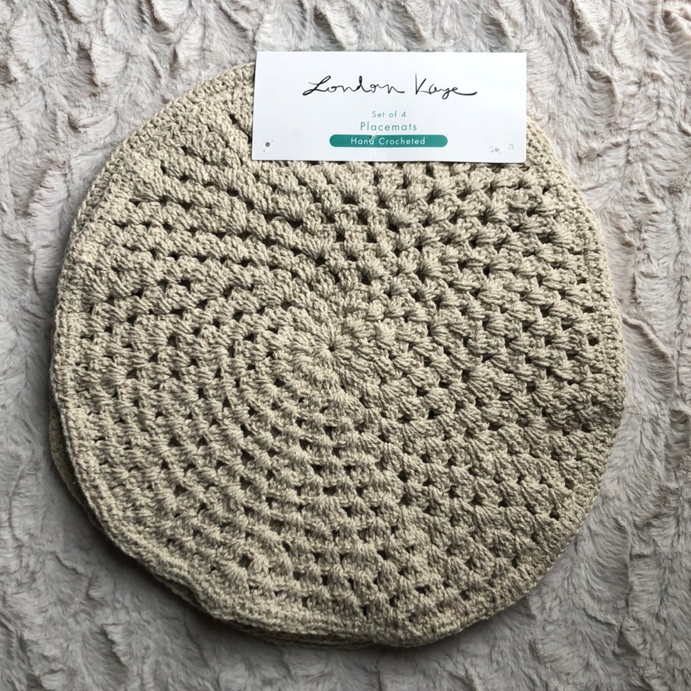 London Kaye Crocheted Placemats